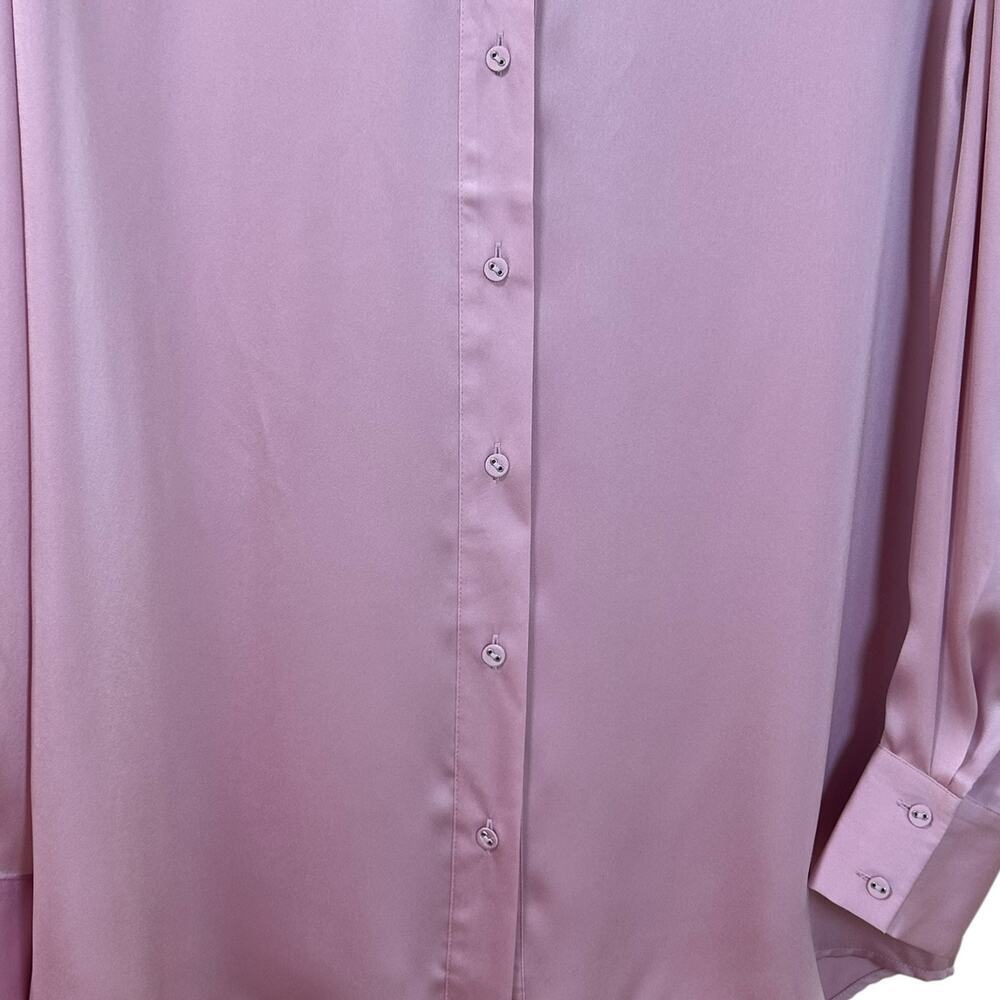 Favorite Daughter, NWT Women's The Smooth Ex-Boyfriend Shirt, Pastel Lavender XS - Picture 12 of 15